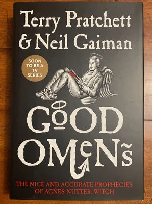 $149.99 • Buy Neil Gaiman SIGNED BOOK Good Omens HARDCOVER ~ Amazon Television Series!