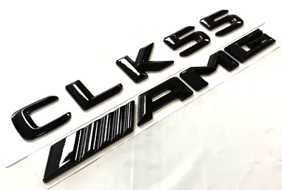 #1 Black Clk55+amg Fit Mercedes Clk55 Rear Trunk Emblem Badge Nameplate • $22.99