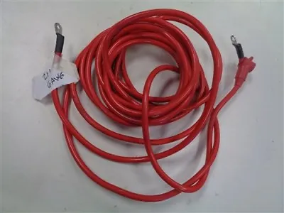 Electrical Wire Cable Red 6 Awg Gauge 21' Feet Marine Boat • $20.97