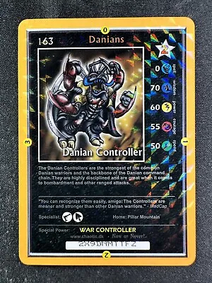 Chaotic Now Or Never Series 3: RAGE Danian Controller #163 Rare Creature Card • $199.99