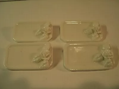 Set Of 4 Vintage Place Card Name Holders Shafford Fine Bone China • $13.95