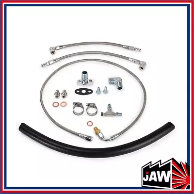Turbo Oil Water Line Kit TOYOTA Land Cruiser 75/78 80 4.2L 1HZ TD05H 16G 18G 20G • $111.12