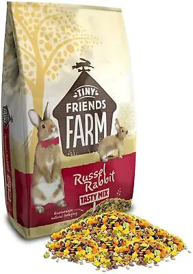 Supreme Tiny Friends Farm Russel Rabbit Food Transparent Tasty Mix 12.5kg • £24.60