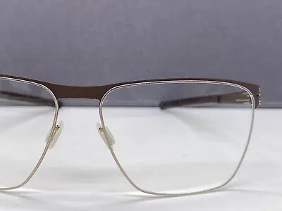 Ic! Berlin Eyeglasses Frames Men Woman Braun Frames Conrad O. Broco Metal • £128.27