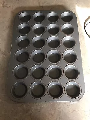 24 Cup Mini Muffin Tin / Cupcake Pan Non-stick • $1.25