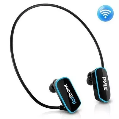 Pyle PSWP14BK Flextreme Waterproof MP3 Player W/ Headphones 8GB Built-in Memory • $47.99