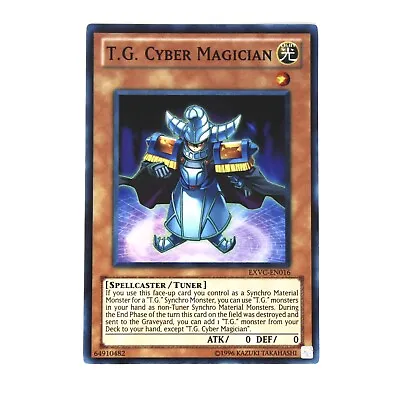 YuGiOh! T.G. Cyber Magician (EXVC-EN016) Super Rare - Extreme Victory - NM/M • $2.69