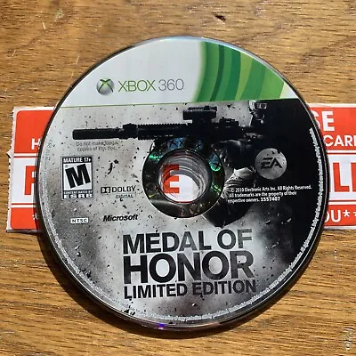 Medal Of Honor: Limited Edition (Microsoft Xbox 360 2012) - Game Disc Only • $0.99