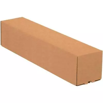 MyBoxSupply 3 X 3 X 25  Kraft Square Mailing Tubes 25 Per Bundle • $42.99