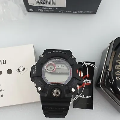 New G-SHOCK RANGEMAN GW9400-1 Black Triple Sensor Solar Digital Limited Watch • $230