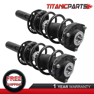 Kit(2) Front Struts Shocks For AUDI A3 VW Beetle Passat EOS Rabbit Left & Right • $106.82