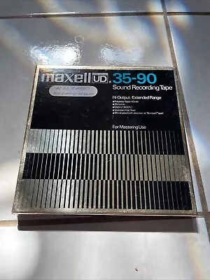 MAXELL UD 35-90 Reel To Reel Recording Tape • $13.95