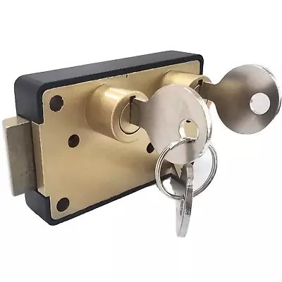 Yale B-201LH Vintage Safe Deposit Box Lock Replace/ Bank Lock With 3Keys Set • $38.29