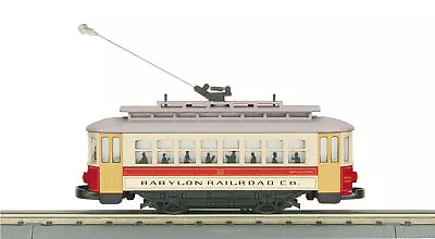 MTH 30-5231 Babylon Railroad Co Trolley Bump-n-Go Trolley -#2 • $85.49