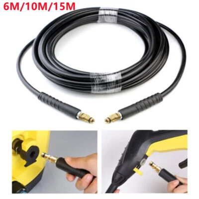 £16.61 • Buy 6M/10M/15M Extension Hose Pipes For Karcher K2 K3 K4 K5 K7 High Pressure Washer