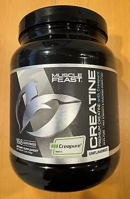 MUSCLE FEAST Creapure CREATINE MONOHYDRATE - 168 Servings - 2lb - Unflavored NEW • $64.99