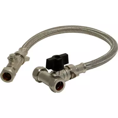 £15 • Buy Combi Boiler Tee Pattern Filling Loop Flexible Braided