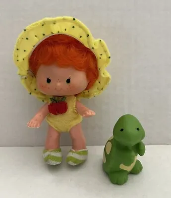 Vintage Kenner Apple Dumplin' Doll With Tea Time Turtle Pet  • $20