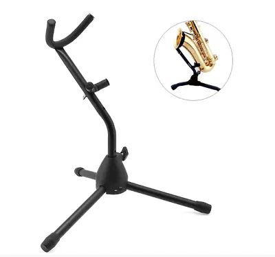 $29.99 • Buy New Saxophone Sax Stand (for Alto Or Tenor) Full Folding Type Rack Instrument