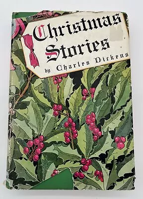 Ca. 1945 A CHRISTMAS CAROL By Charles Dickens Scrooge Tiny Tim Ghosts + Chimes • $19.60