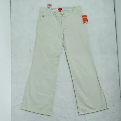 Mossimo Bootcut Pants Women's Size 9 Gray Mid Rise Regular Fit Cotton Blend • $12.59