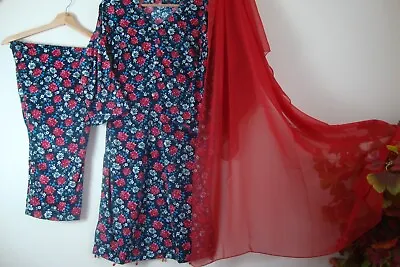 New ARRIVALS Printed Velvet Boutique Design Salwar Kameez Stitched 2PC Suit • £25