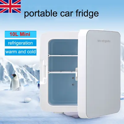 10L Mini Fridge Car Refrigerator Portable Freezer Warmer Cooler Camping DC 12V • £49.95