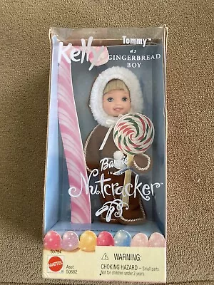 Barbie In The Nutcracker Kelly Tommy As Gingerbread Boy Doll 2001 Mattel 50794 • $16.99