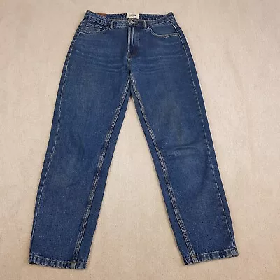 Zara TRF Jeans 8 Blue Medium Wash Casual Denim Womens • £9.99