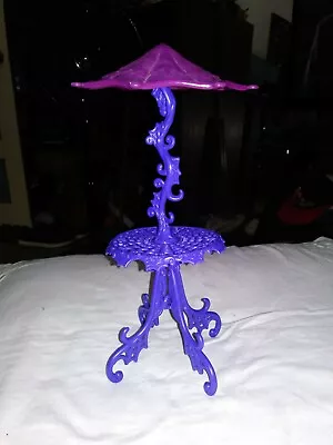 Monster High Dolls Patio Table With Umbrella • $19.99