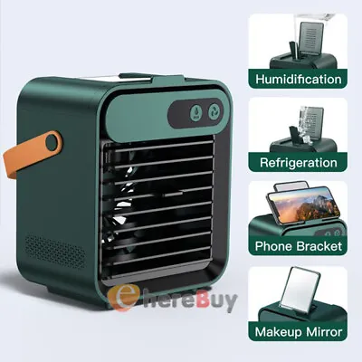 Portable Air Cooler Fan Mini Air Conditioner Personal Cooling Bedroom Fan • $8.99