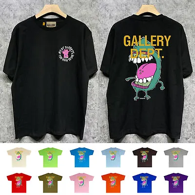 New Pop Style Monster Print Tee Short Sleeve Men's Crew Neck T-Shirts GD056A • $34.32