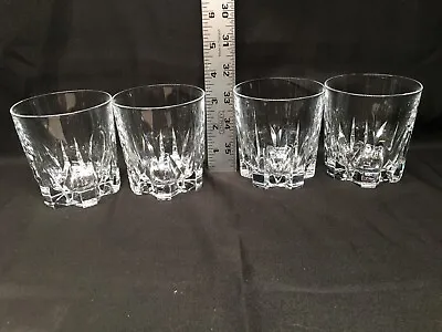 4 Cristal D'Arques Cheverny Crystal Old Fashion Rocks Glasses Whiskey • $30.33