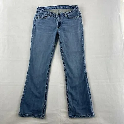 X2 Denim Laboratory W31 Boot Cut Jeans Women's 10 Regular Blue Cotton Blend • $18.95