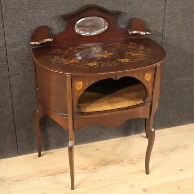 Dressing Table English Furniture In Inlaid Wood 900 Antique Style Living Room • $2800