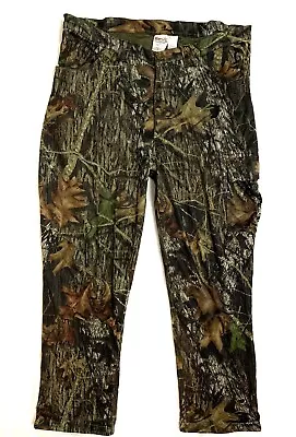 Mossy Oak  Sent Lock Camo Camouflage Cargo Pants Hunting Men's XL • $20.99