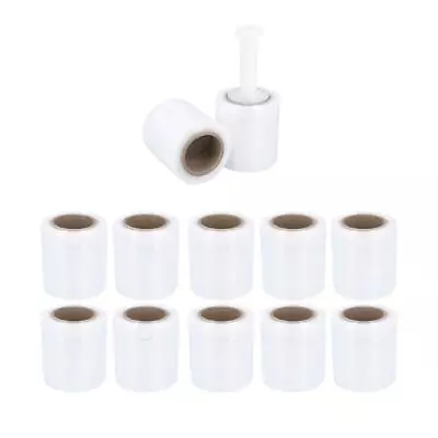 Mini Stretch Wrap Shrink Film With 1 Plastic Handle/Case Select: Size & Rolls • $2986.29