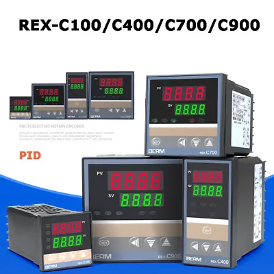 $12.29 • Buy REX-C100/C400/C700/C900 Digital Alarm PID Temperature Controller AC 100-240V