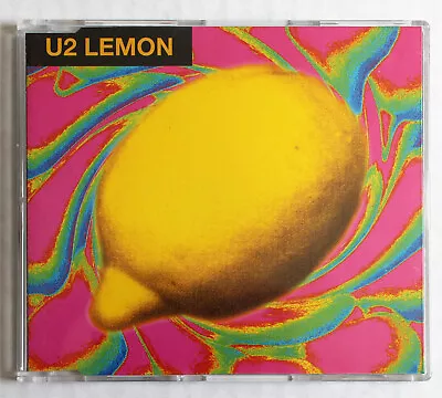 U2 Lemon (Edit) CD Rare 1993 1-Track PROMO Single UK Press LEMCD1 The Edge BONO • $34.99