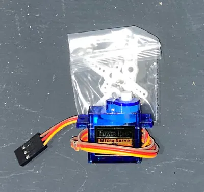 £3 • Buy Tower Pro SG90 Micro Servo For RC, Car, Helicopter, Plane, Boat, Model Railway