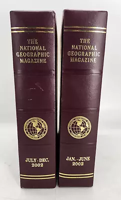 2002 NATIONAL GEOGRAPHIC MAGAZINE SET  W/Slip Cover January - December • $9.99