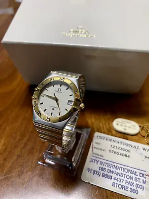 OMEGA Constellation 18K Gold /Stainless Steel Brushed 33mm Watch • $2780