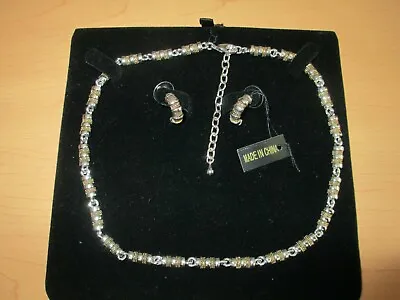 Mary Kay Barrel 16  Chain And Earring Set • $23