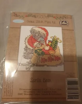 Me To You 'Santa Bear' Dmc Cross Stitch Mini Kit - Tatty Teddy • £4.99