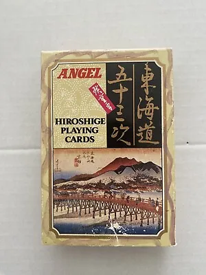 Vintage Hiroshige Silver Playing Cards  In Original Box • $11.97