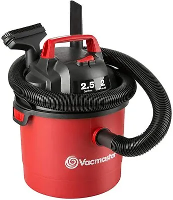 $19.95 • Buy Vacmaster Red Edition VOM205P 1101 Portable Wet Dry Shop Vacuum Cleaner 2 HP 