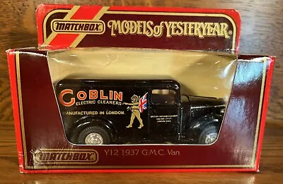 Matchbox Models Of Yesteryear Y-12 1937 GMC Van Goblin Electric Cleaners • $8