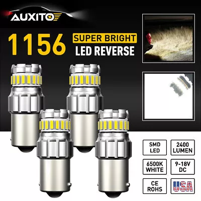 4x 1156 BA15S 23SMD LED Exterior Light Bulb Tail Brake Reverse Turn Signal White • $19.99