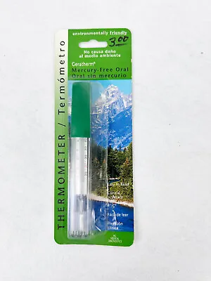 Geratherm Thermometer - Mercury Free Oral - Made In Germany - Brand New • $23