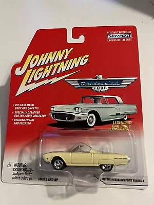 2002 Vintage Johnny Lightning Thunderbird Ford 1962 Thunderbird Convertible Blue • $4
